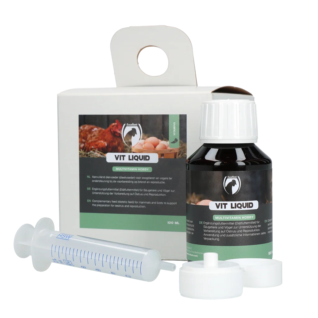 Multivitamines liquides pour poules, 100 ml – Excellent Vit Liquid Multivitamine Hobby – Image 1