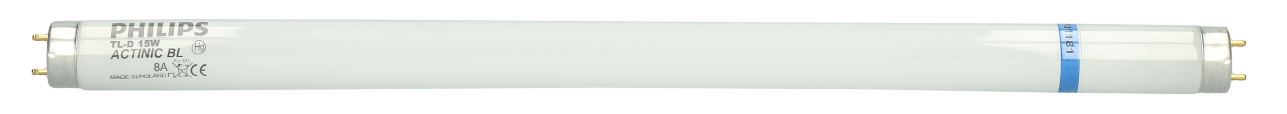 Tube UV-A pour lampe destinée à lutter contre les mouches avec revêtement, 15 W, 45 cm (T8), BL368 Hofman Pest Control
