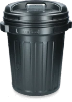 Conteneur pour aliments avec fermeture à vis, 40 l, noir – Image 2