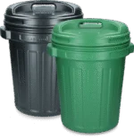 Conteneur à aliments avec couvercle à vis, 40 l, vert