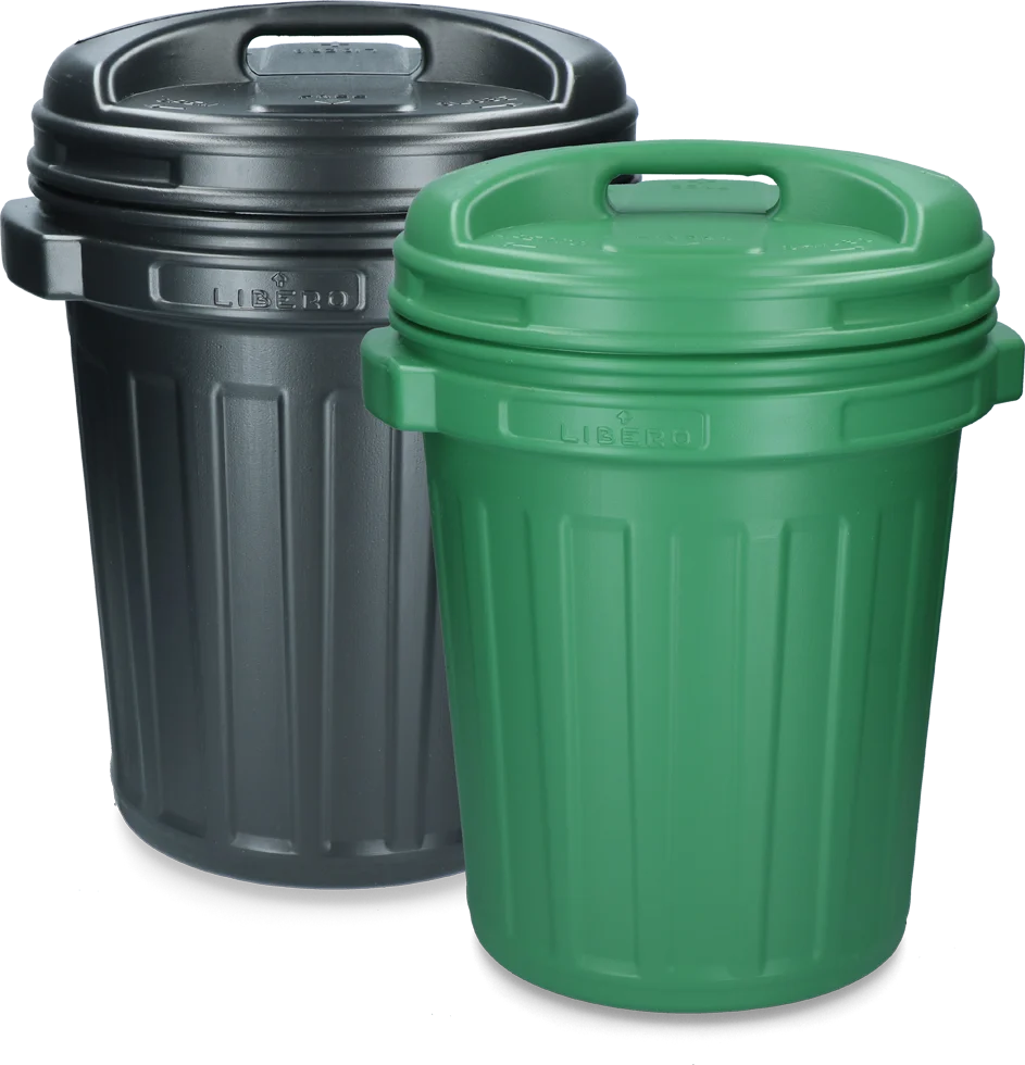 Conteneur à aliments avec couvercle à vis, 40 l, vert – Image 1