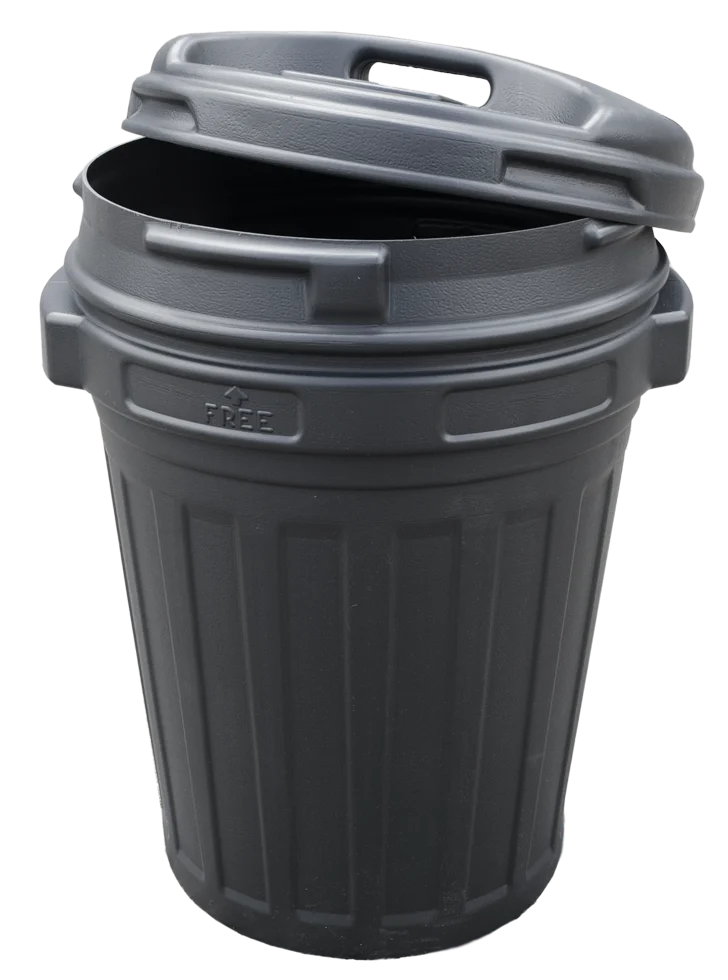 Conteneur pour aliments avec fermeture à vis, 70 l, noir – Image 3
