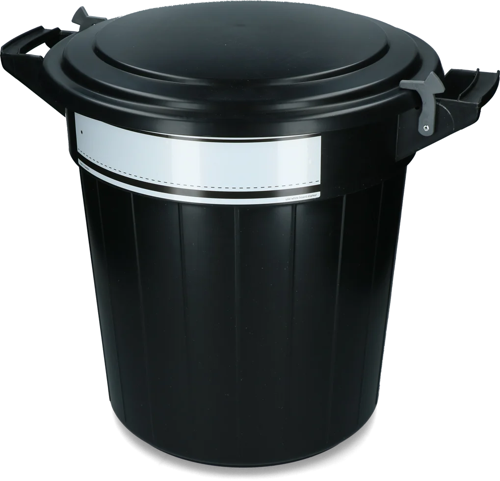 Conteneur à aliments avec couvercle et serrure, 80 l – Vplast – Image 4