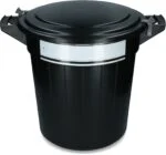 Conteneur à aliments avec couvercle et serrure, 80 l – Vplast – Image 2