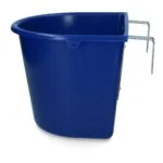 Mangeoire suspendue avec crochets, 15 l, bleu foncé – Vplast – Image 2