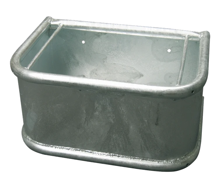 Auge pour chevaux, galvanisée à chaud, env. 35 l