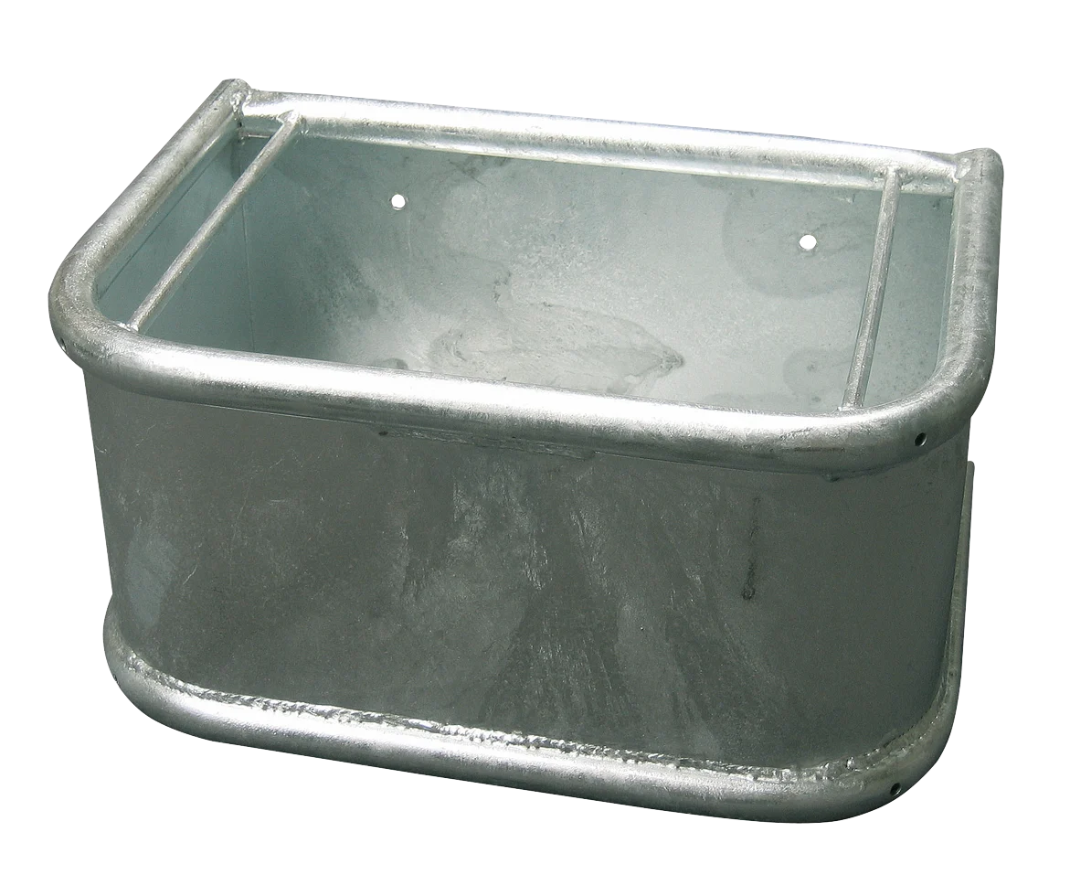 Auge pour chevaux, galvanisée à chaud, env. 35 l – Image 1