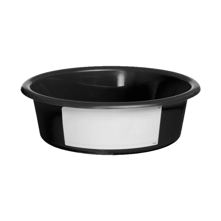 Mangeoire pour chevaux, 6 l, noire – Vplast