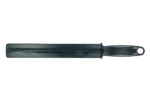 Mélangeur à aliments en plastique avec œillet de suspension, 38 cm, noir – Vplast