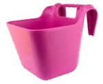 Mangeoire suspendue pour chevaux avec poignée, 14 l, rose – Ok-Plast