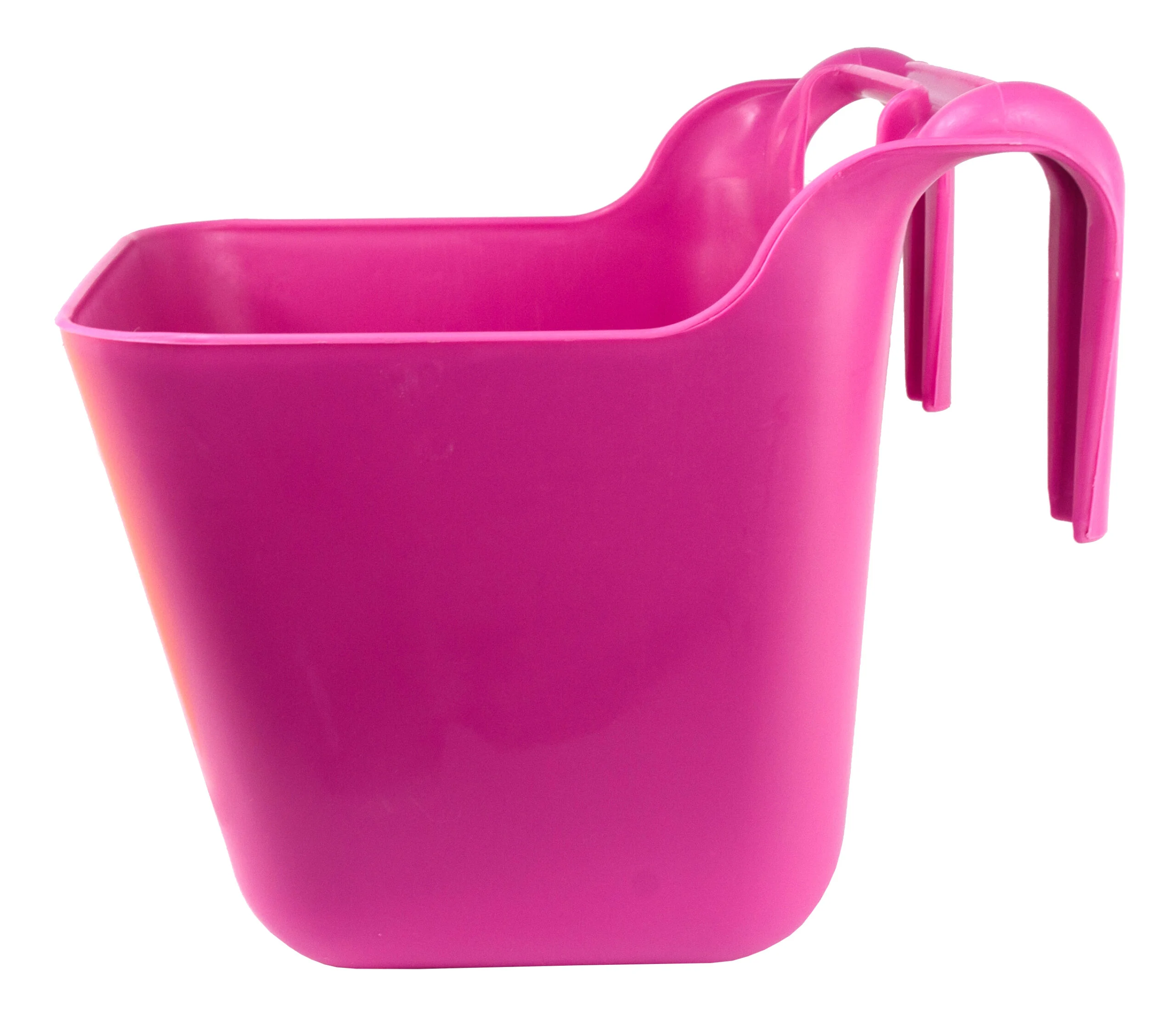 Mangeoire suspendue pour chevaux avec poignée, 14 l, rose – Ok-Plast – Image 3