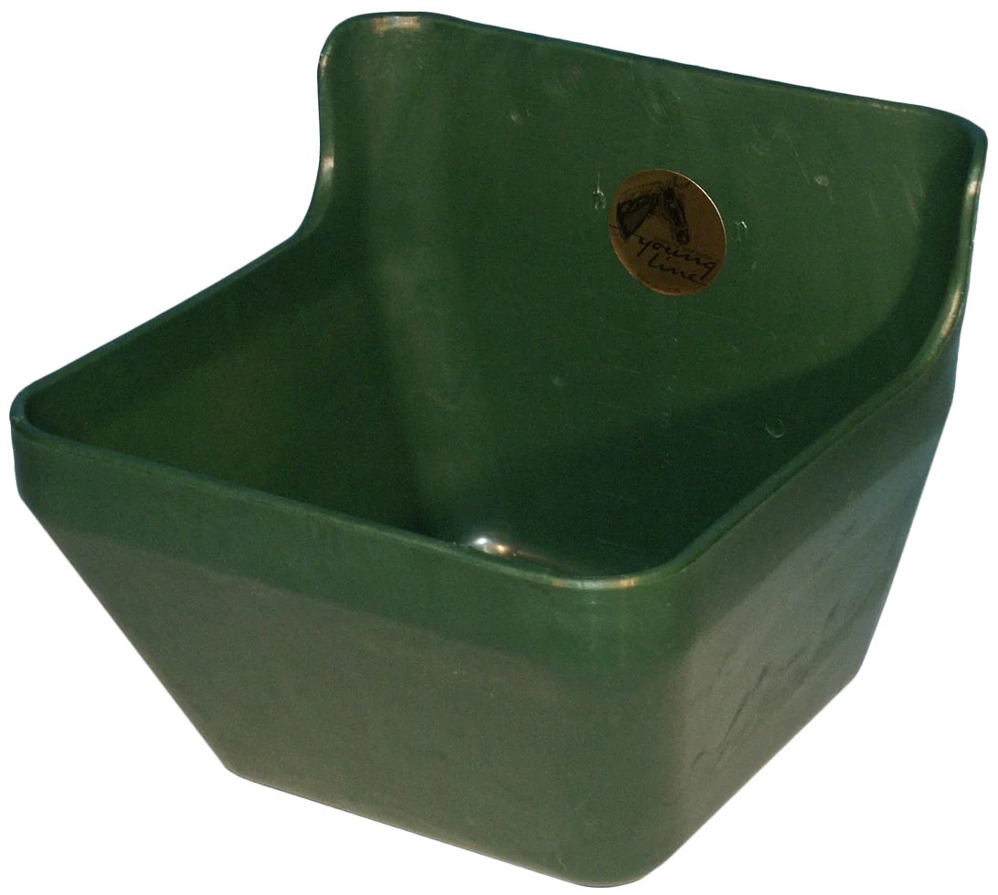 Bac à aliments en plastique pour chevaux, 16 l – Ok-Plast – Image 1