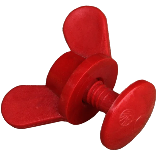 Vis de vidange pour bac d’alimentation avec écrou papillon, 3 cm – Ok-Plast