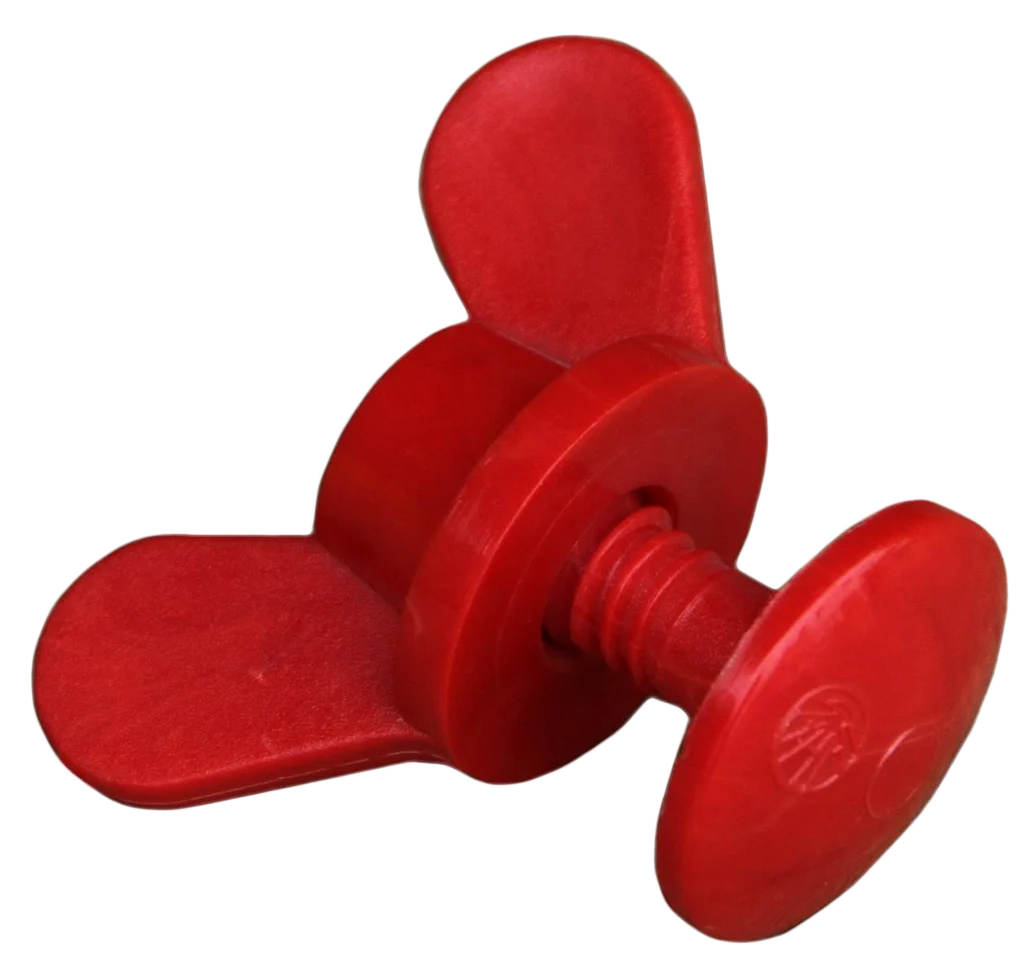 Vis de vidange pour bac d’alimentation avec écrou papillon, 3 cm – Ok-Plast – Image 1