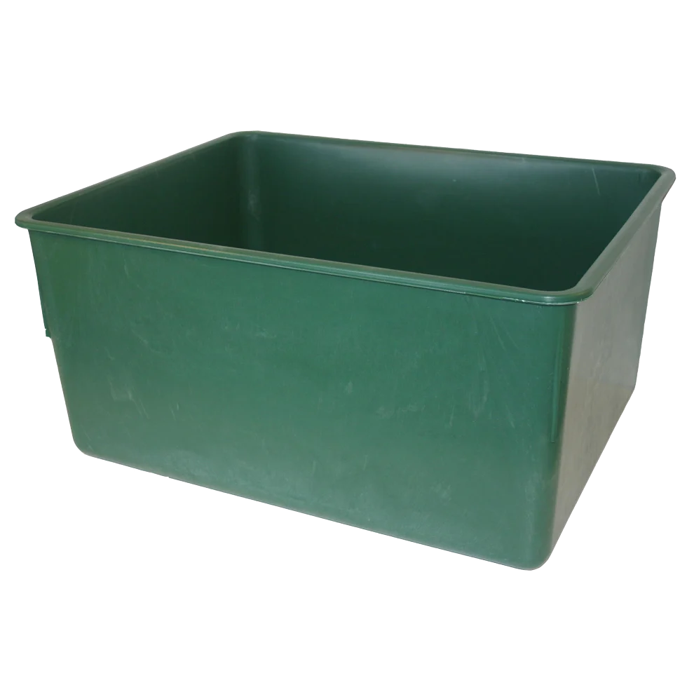 Bac de pâturage pour chevaux, 200 l, pour aliments et eau – Ok-Plast – Image 1