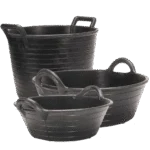 Auge d’alimentation en caoutchouc naturel pour l’aliment et l’eau, 20 l – Gobel