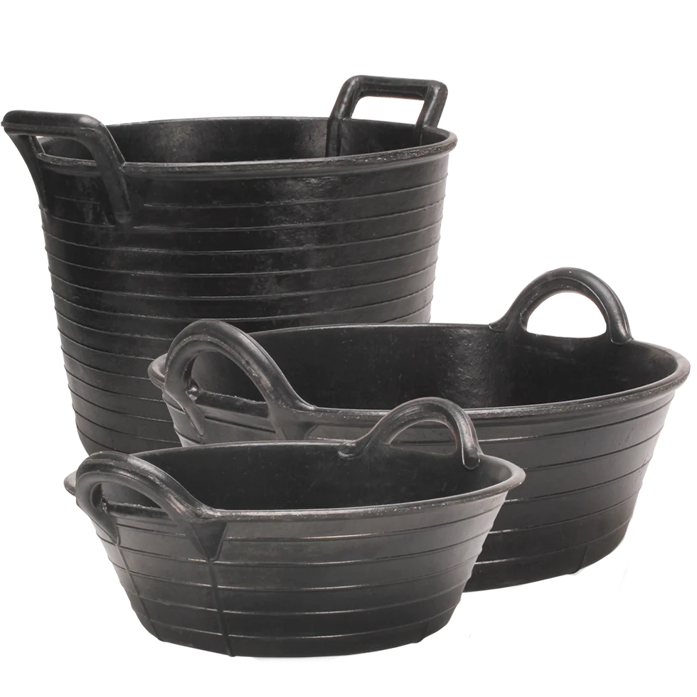 Auge en caoutchouc naturel pour nourriture et eau, 32 l – Gobel – Image 1