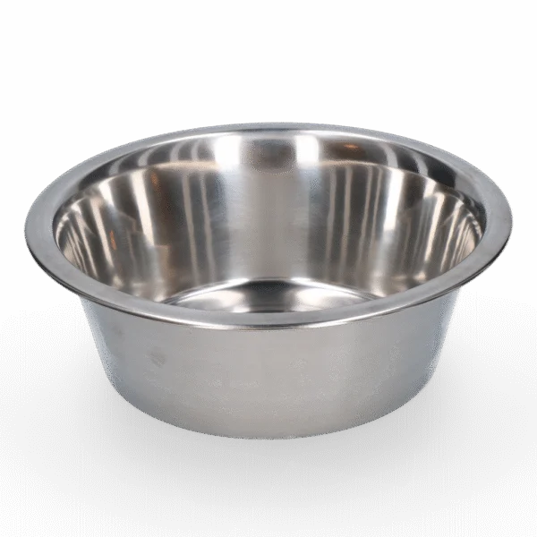 Gamelle pour chien en acier inoxydable, Ø 21 cm