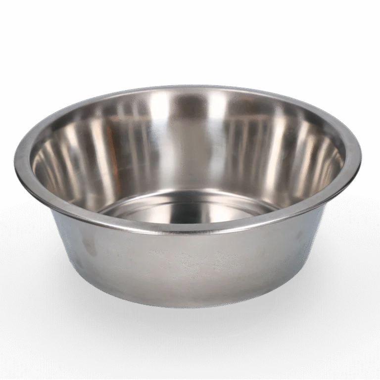 Écuelle pour chien en acier inoxydable, Ø 25 cm