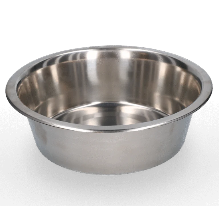Écuelle pour chien en acier inoxydable, Ø 28 cm