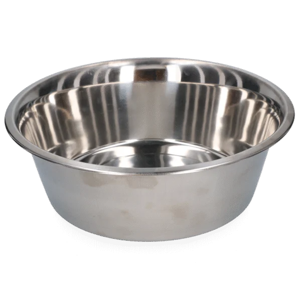 Gamelle pour chien en inox, Ø 34 cm