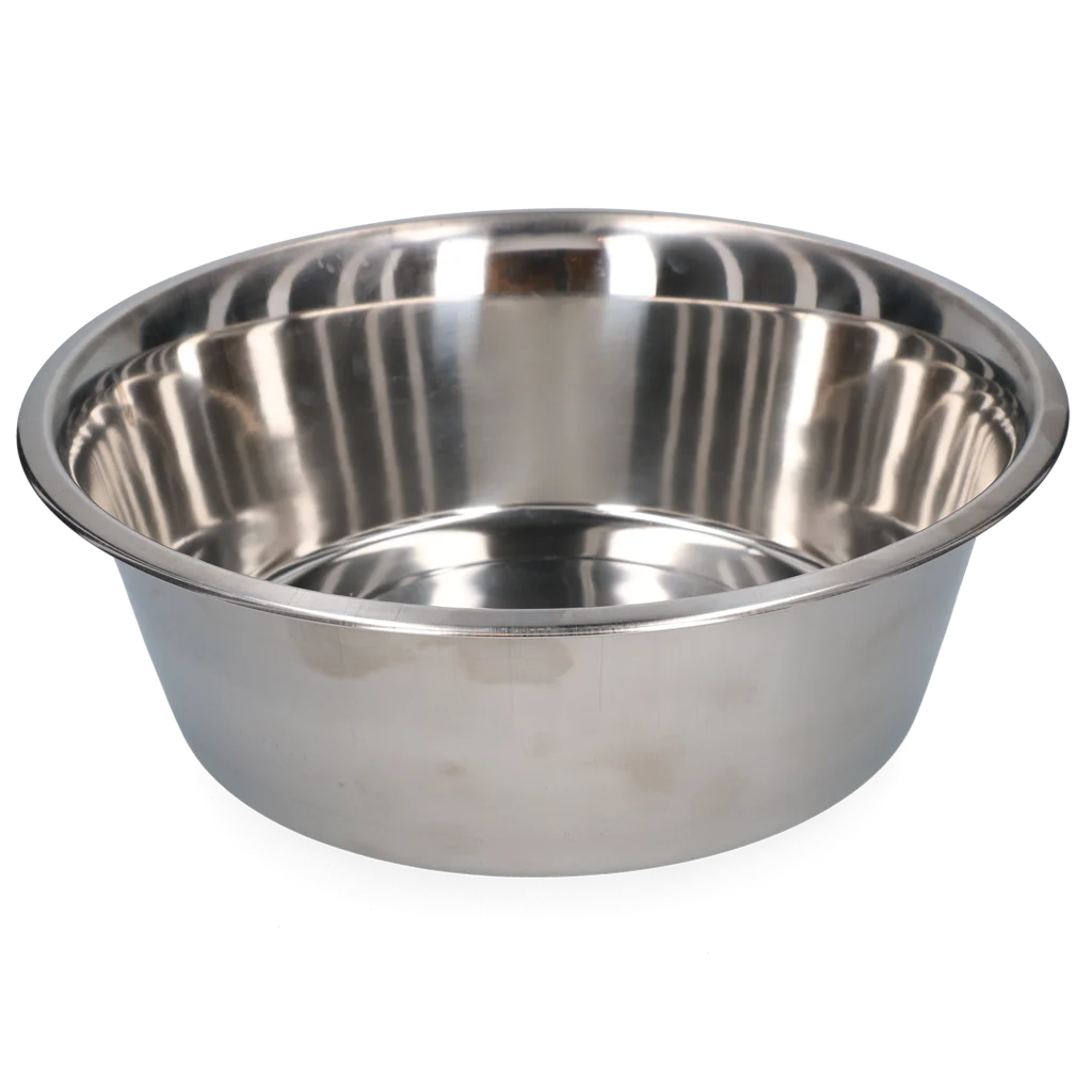 Gamelle pour chien en inox, Ø 34 cm – Image 1
