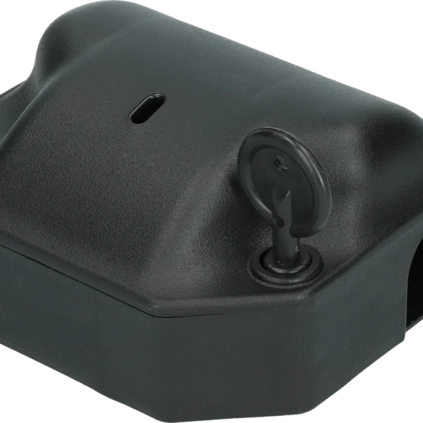 Boîte d’appâtage pour souris avec piège et clé, 12,5 x 10,5 x 6,5 cm – Hofman Pest Control Muis Combi PCO
