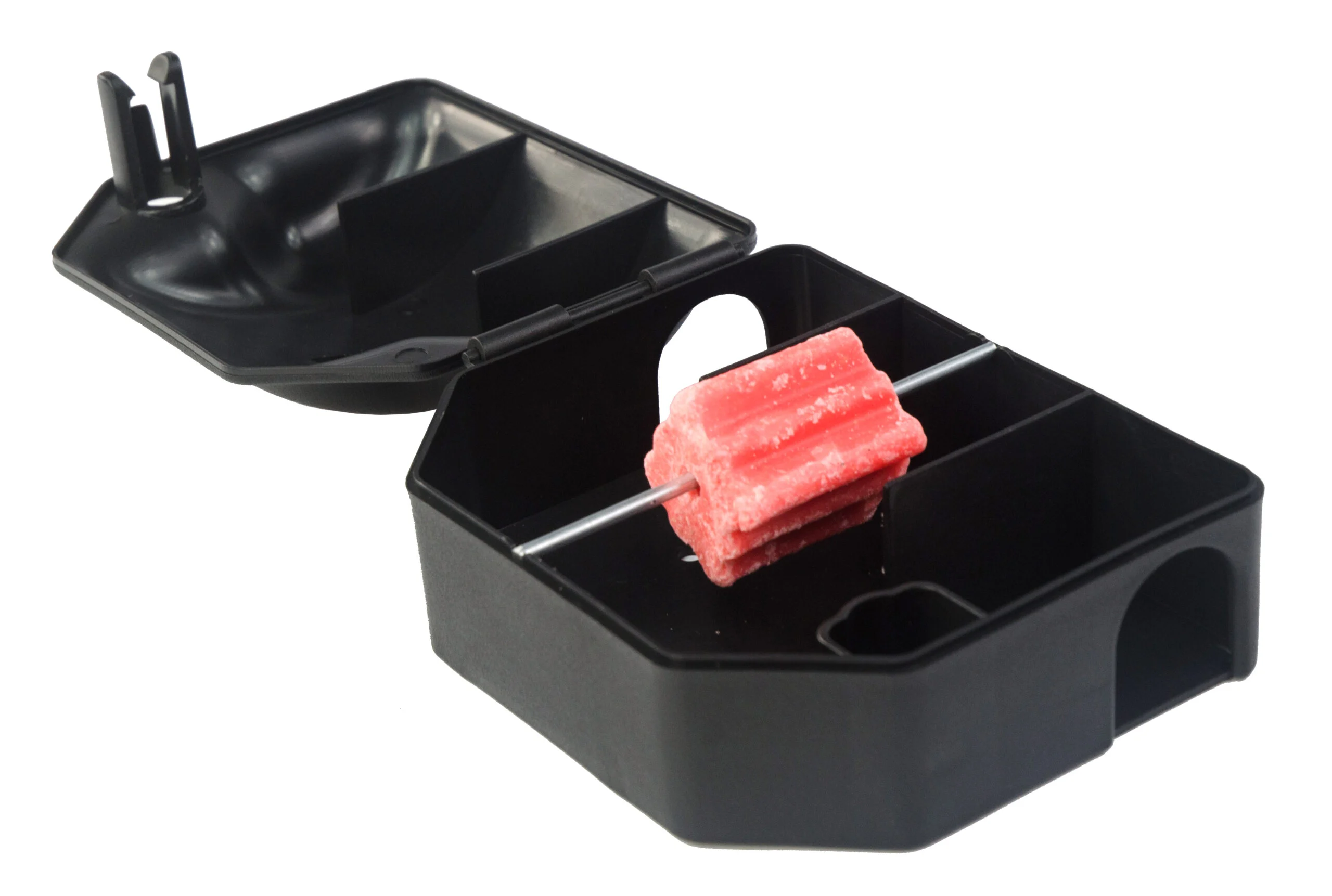 Boîte d’appâtage pour souris avec piège et clé, 12,5 x 10,5 x 6,5 cm – Hofman Pest Control Muis Combi PCO – Image 3