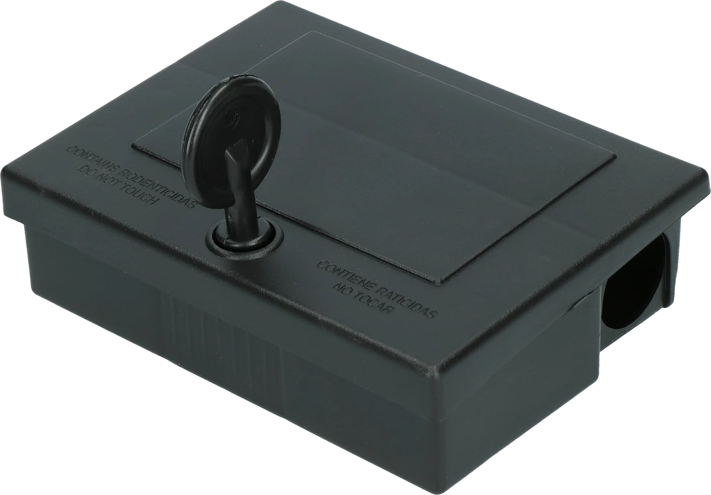 Poste d’appâtage pour souris avec clé, 13 x 9,5 x 4 cm – Hofman Pest Control – Image 1