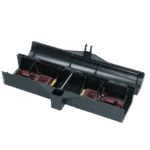 Boîte à appât pour souris en forme de tunnel pour 2 pièges avec clé, 30 x 10 x 8 cm – Image 6