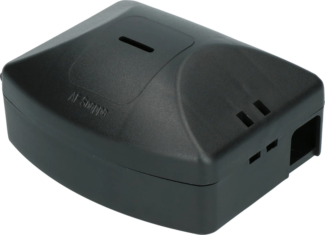 VOERD008.png Boîte à appât pour souris avec fenêtre de contrôle, 15 x 10,8 x 7 cm – Hofman Pest Control AF Snappa Black – Image 1