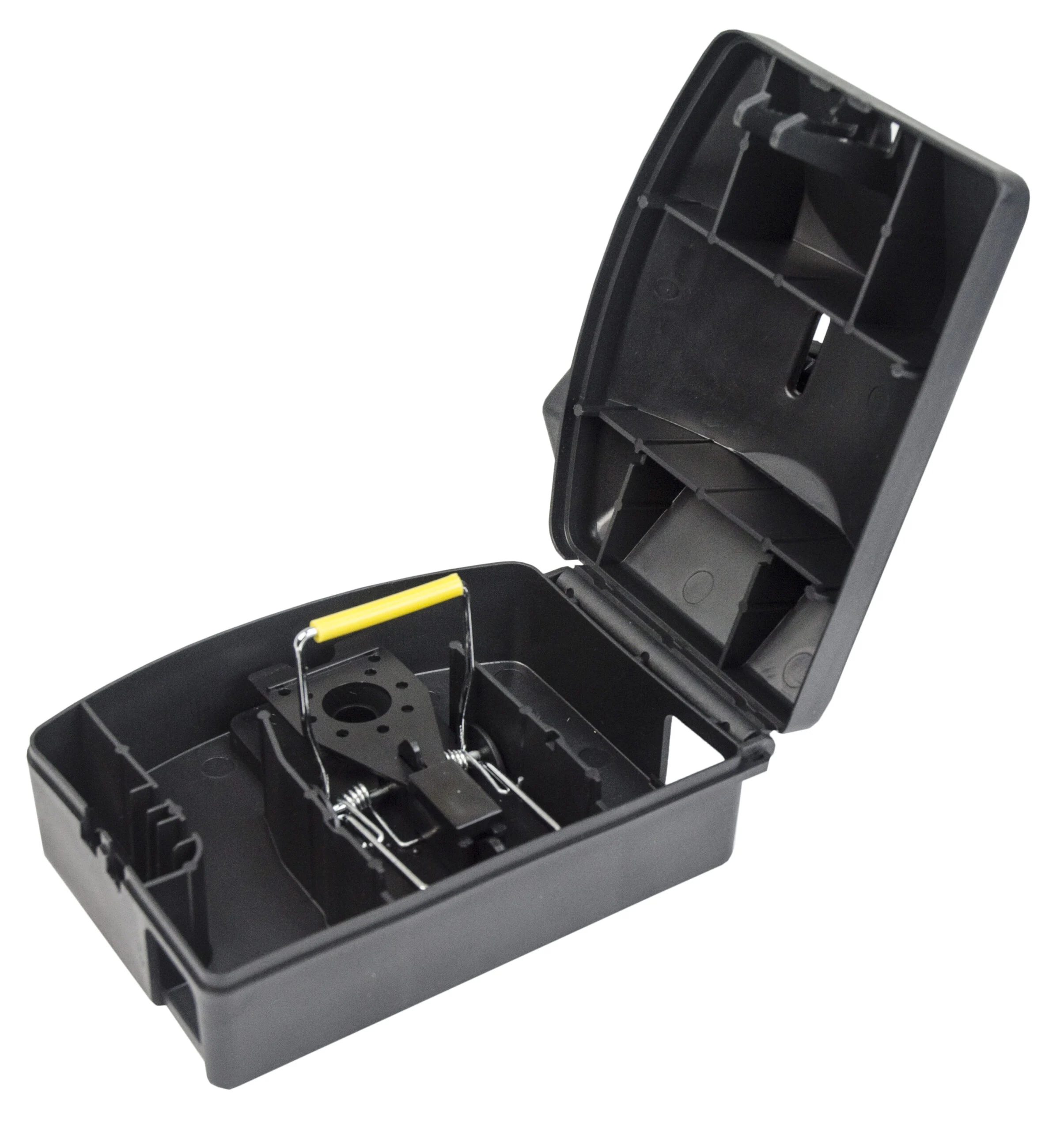 Boîte à appât pour souris avec fenêtre de contrôle, 15 x 10,8 x 7 cm – Hofman Pest Control AF Snappa Black – Image 2