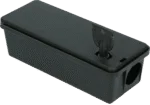 Boîte d’appâtage pour souris en forme de tunnel avec clé, 17,3 x 6,9 x 5,2 cm – Hofman Pest Control