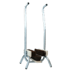Décrottoir à chaussures de 83 cm avec appui main et 3 brosses