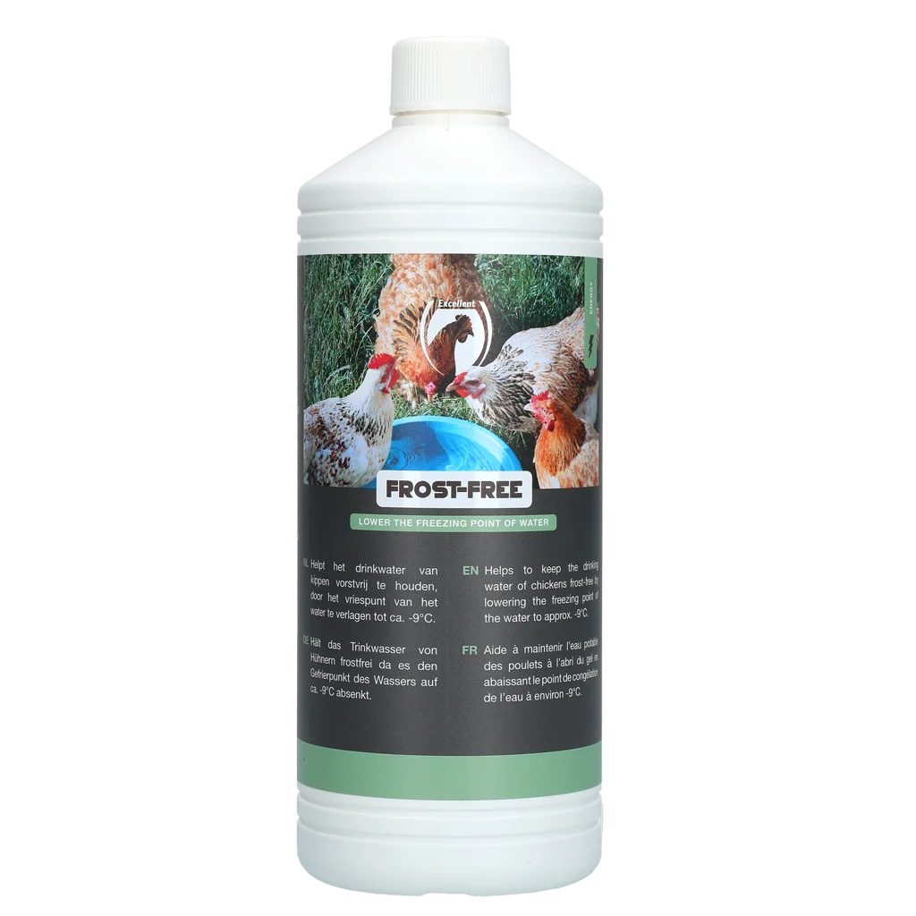 Additif pour l’eau de boisson des poules en période de gel, 1 l – Excellent Vorstvrij – Image 1