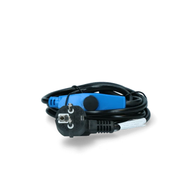 Câble antigel pour conduites d’eau avec thermostat, 1 m, 17 W – Gobel