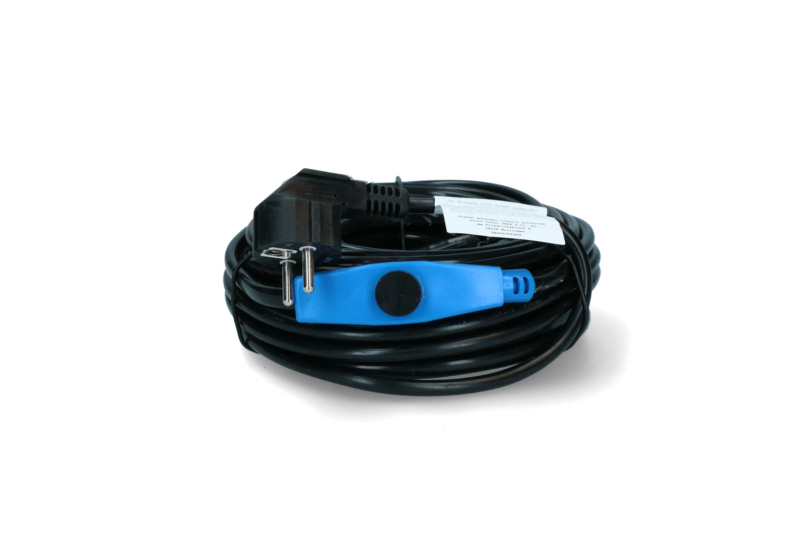 Câble antigel pour conduites d’eau avec thermostat, 12 m, 192 W – Gobel – Image 1