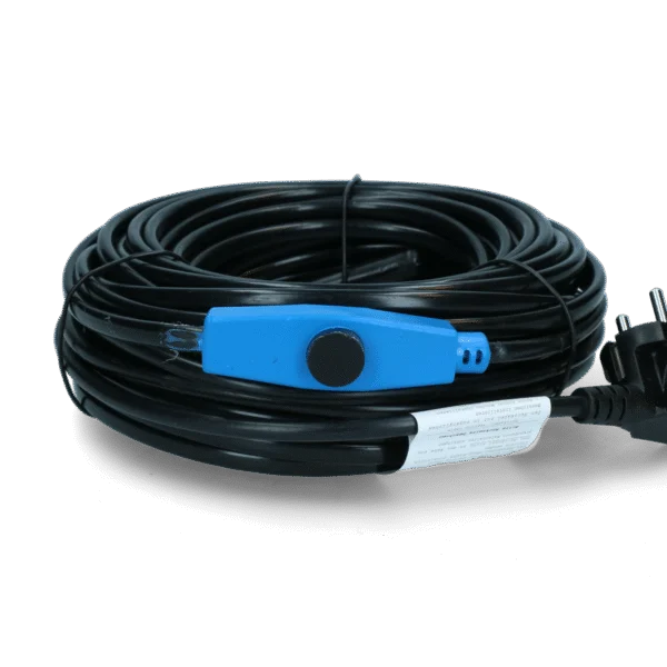 Câble antigel pour conduites d’eau avec thermostat, 18 m, 288 W – Gobel