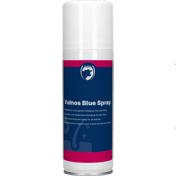 Spray nettoyant pour la peau des animaux, 200 ml – Excellent Vulnos Blauw Spray