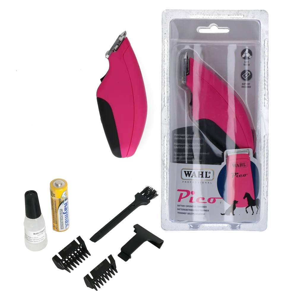 Tondeuse de finition pour la tête du cheval avec 2 têtes de coupe – Wahl Pico – Image 1