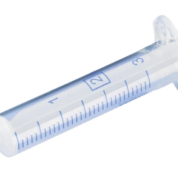 Seringue à usage unique en deux pièces avec Luer Lock, 3 ml