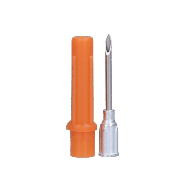Aiguille à usage unique pour bovins, acier inoxydable, 14G x 1 inch