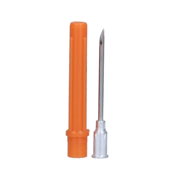 Aiguille à usage unique pour porcs et bovins, acier inoxydable, 14G x 1,5 inch