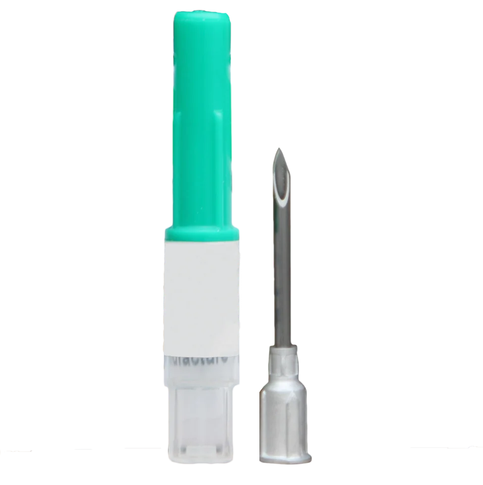 Aiguille à usage unique en acier inoxydable 25 x 2.0 mm, 100 pièces – Génia Genalu – Image 1