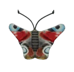 Papillon de jeu pour chat avec herbe à chat – Wild Life Collection Cat Paon-du-jour – Image 2