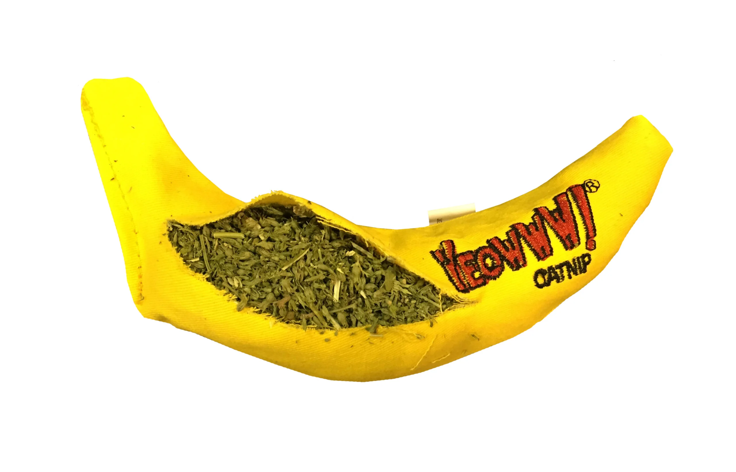 Banane jouet pour chat avec herbe à chat, 17,7 cm – Yeowww! Chicata Banana – Image 2