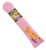 Cigare de jeu pour chats à la cataire, rose, 18 cm – Yeowww! Cigar