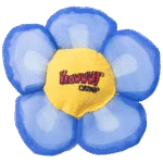 Fleur à jouer pour chats avec herbe à chat et pétales bruissants, bleue – Yeowww! Daisy's Flower Tops