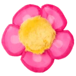 Fleur à jouer pour chats avec herbe à chat et pétales bruissants, rose – Yeowww! Daisy's Flower Tops – Image 2