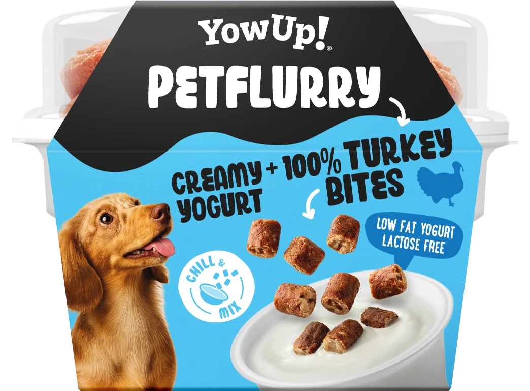 Friandise crémeuse pour chien à la dinde – YowUp! PetFlurry – Image 1